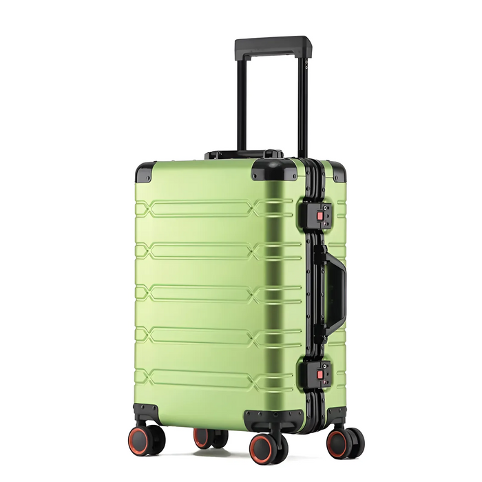 Aluminum Suitcas Large Capacity Durable Luggage TSA Locks